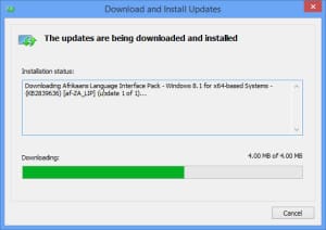 Language in Windows 7 and 8.1.