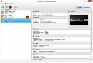 How to install a VM in VirtualBox.