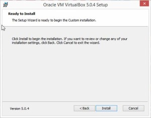 How to install a virtual machine in VirtualBox.