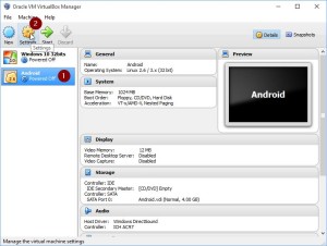 How to install Android in VirtualBox.