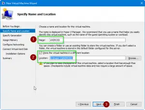Android in Hyper-V