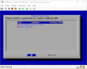 Android in Hyper-v Android in Hyper-v