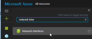 Disabled network adapter Azure VM