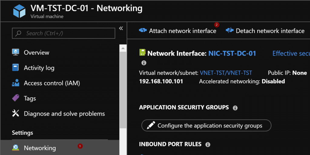 FIX enable network adapter Virtual Machine in Azure by Bas Wijdenes