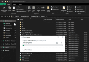 An error occurred while attempting to start the selected Virtual Machine(s).
