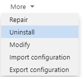 "Please update Visual Studio Installer before proceeding." ...before uninstalling Visual Studio.