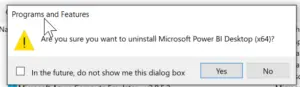 Power BI Desktop Unable to open document - Install latest version.
