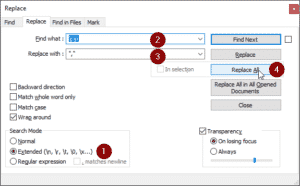 Replace multiple Enters from a file.