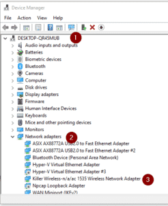 WiFi not turning on.