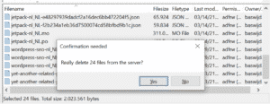 How to uninstall a language in WordPress