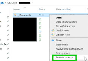 Sorry, we can't sync this folder (OneDrive)
You're already syncing a shortcut to a folder from this shared library